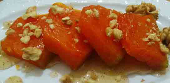 Tarçınlı Kabak Tatlısı Tarifi ve Malzemeleri